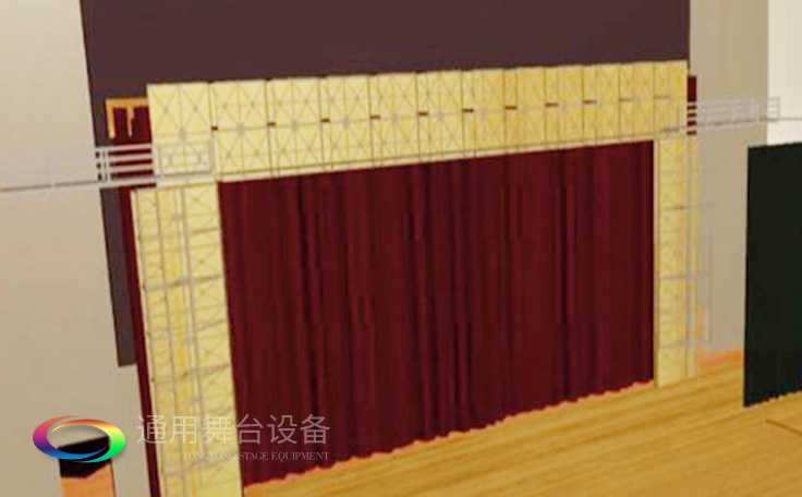 防火隔離幕Safety curtain——舞臺、觀眾廳分隔 阻斷火源及有害煙氣的擴(kuò)散